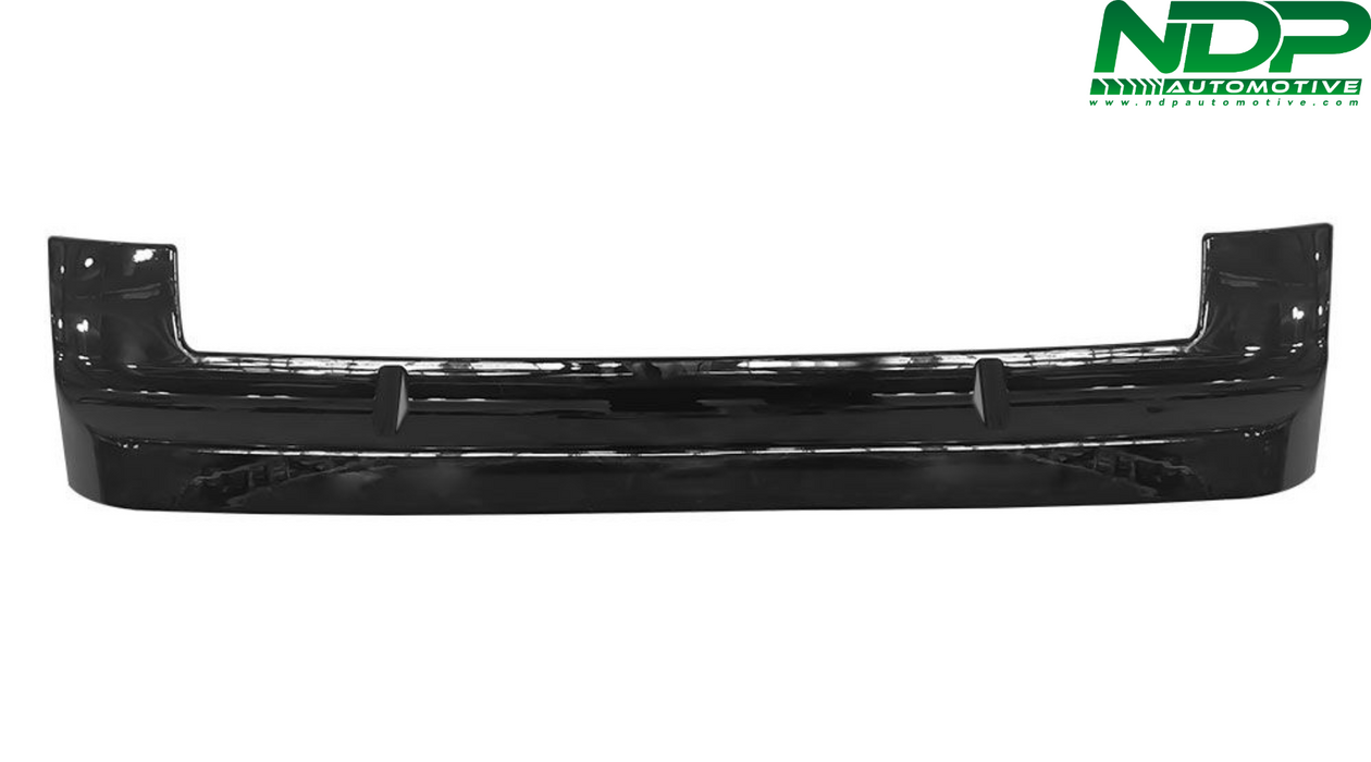 Gloss Black Front Bumper Upper