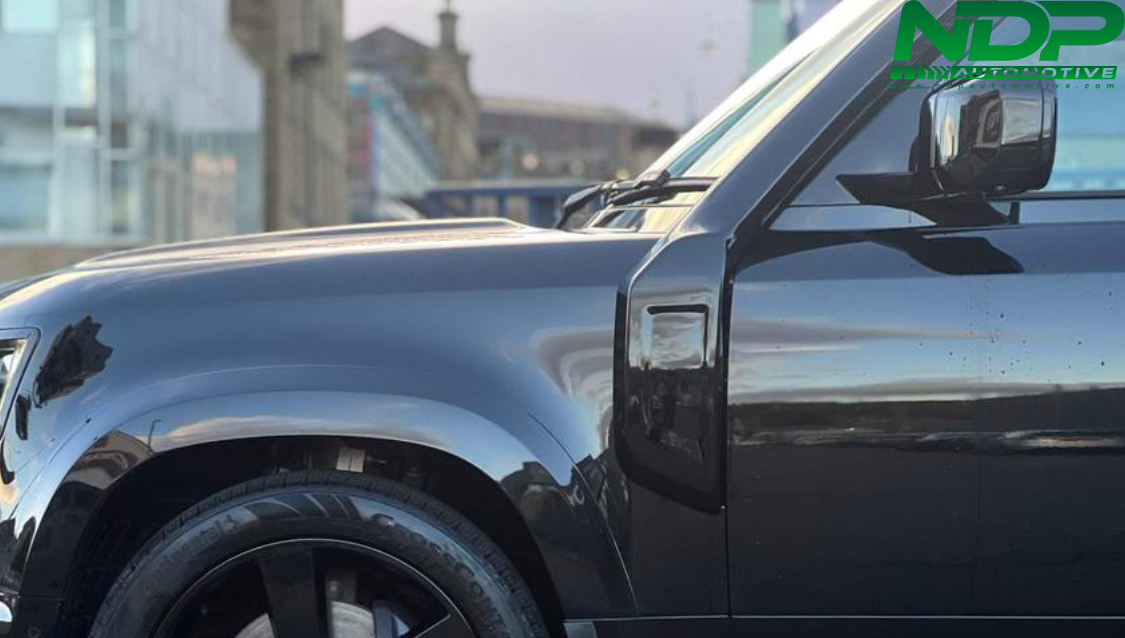 Gloss Black Raised Air Snorkel - Fits 2020+ Defender 90/110/130