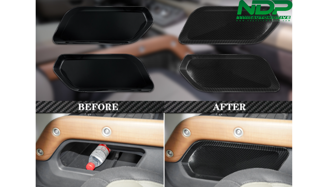 Centre Console Side Trim Gloss Black - Fits Defender 2020+