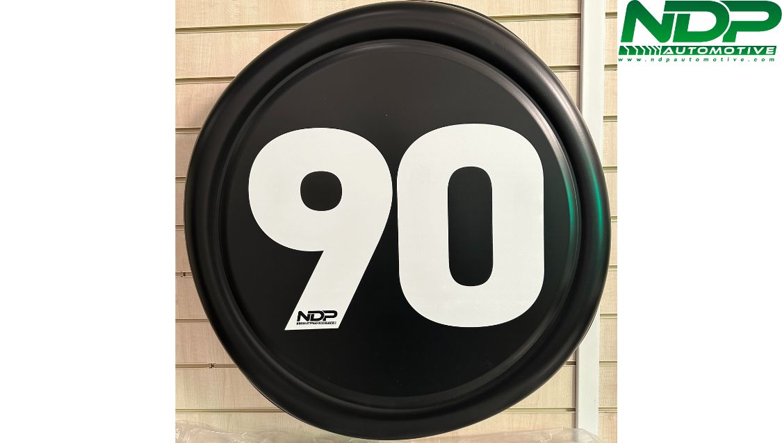 90 Wheel Cover - Matte Black