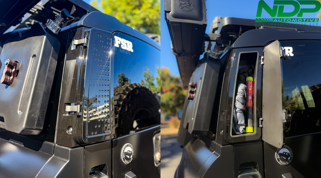 D-Pillar Storage Compartent - Fits 2020+ Defender
