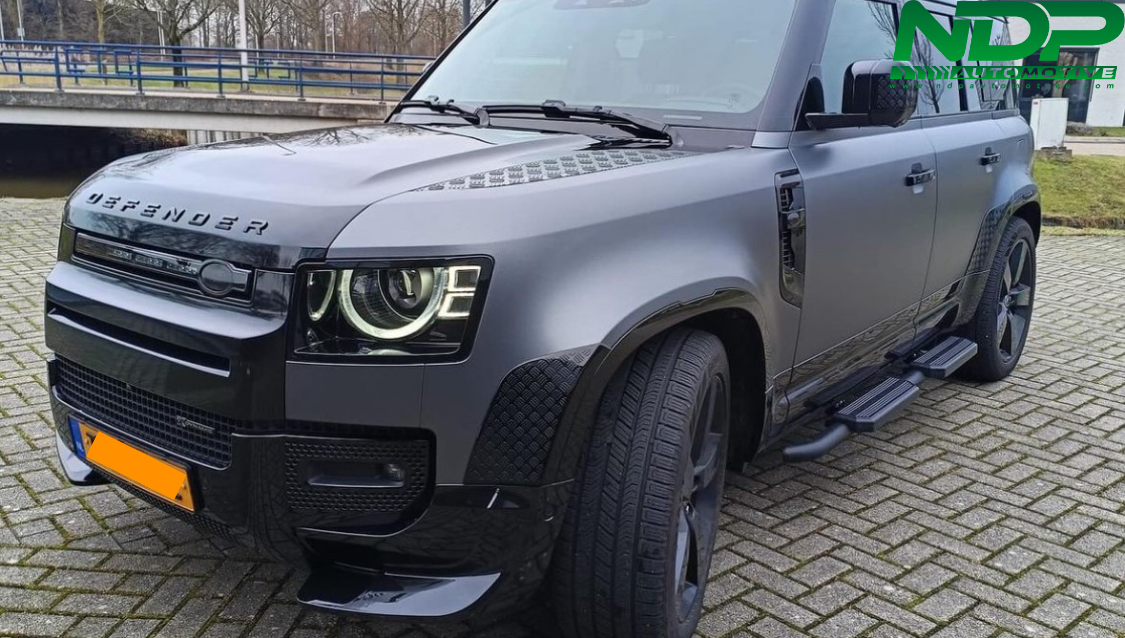 Premium Side Steps - Fits Defender 110