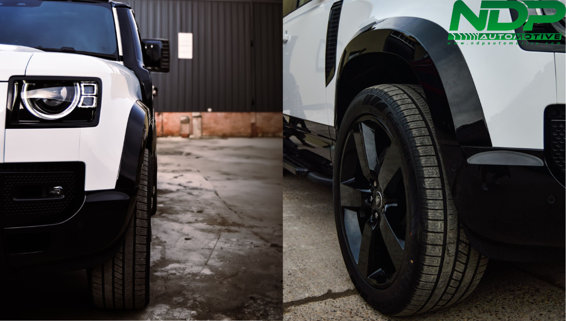 Gloss Black Wide Arch Kit - Fits 2020+ Defender 110