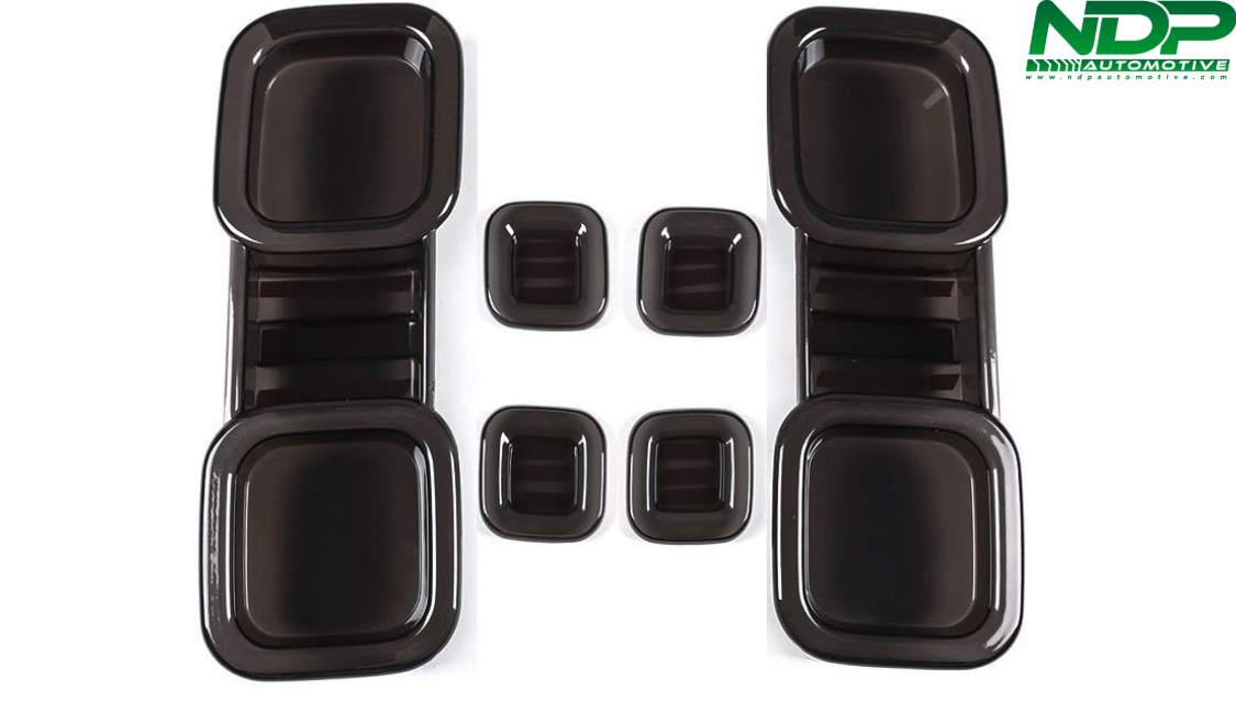 Smoked Rear Light Lenses - Fits 2020+ Defender