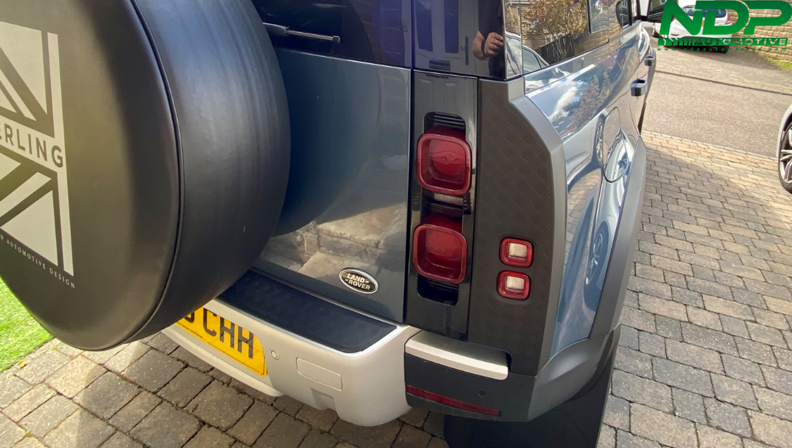 Rear Corner Scratch Protection - Fits 2020+ Defender