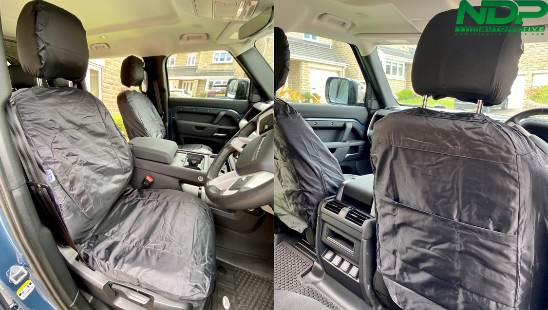 Fitted Seat Covers (front Pair) - Fits 2020+ Defender