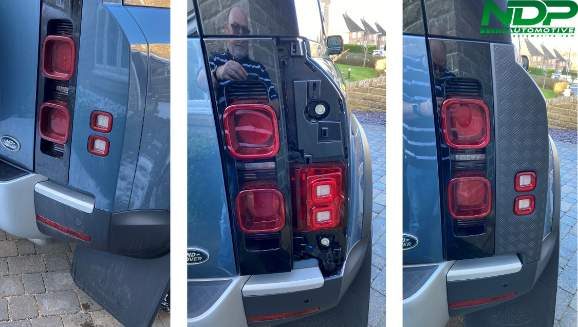 Rear Corner Scratch Protection - Fits 2020+ Defender