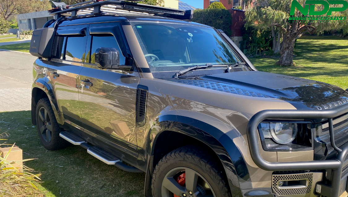 Wind Deflectors - Fits 2020+ Defender 110 / 130 Front And Rear
