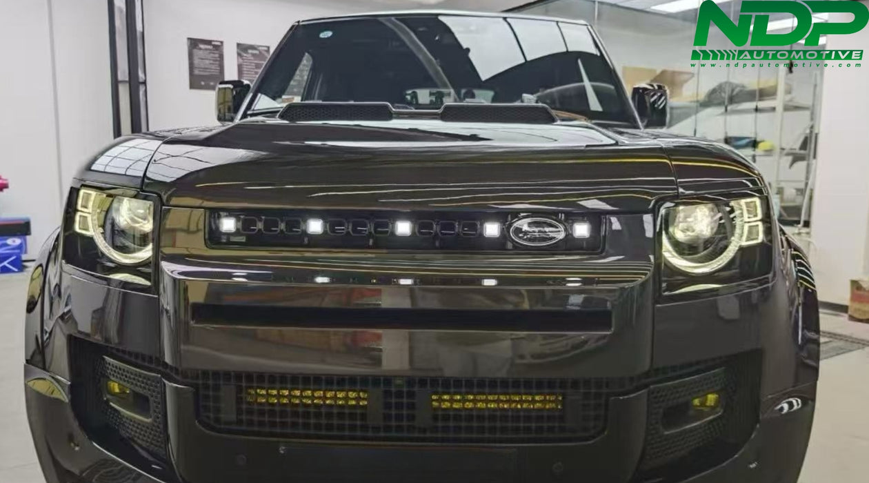 LED V Series Grille - Fits Defender 2020+