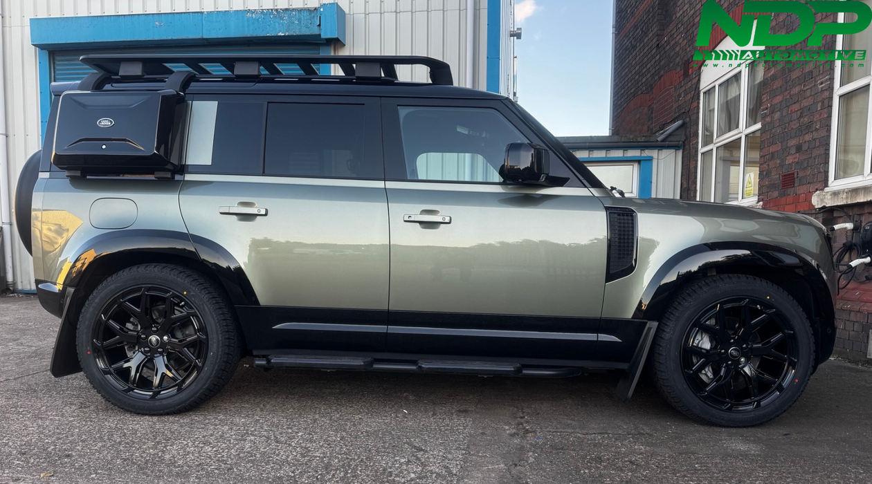 Gloss Black Wide Arch Kit - Fits 2020+ Defender 110