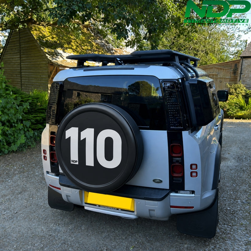110 Wheel Cover - Matte Black