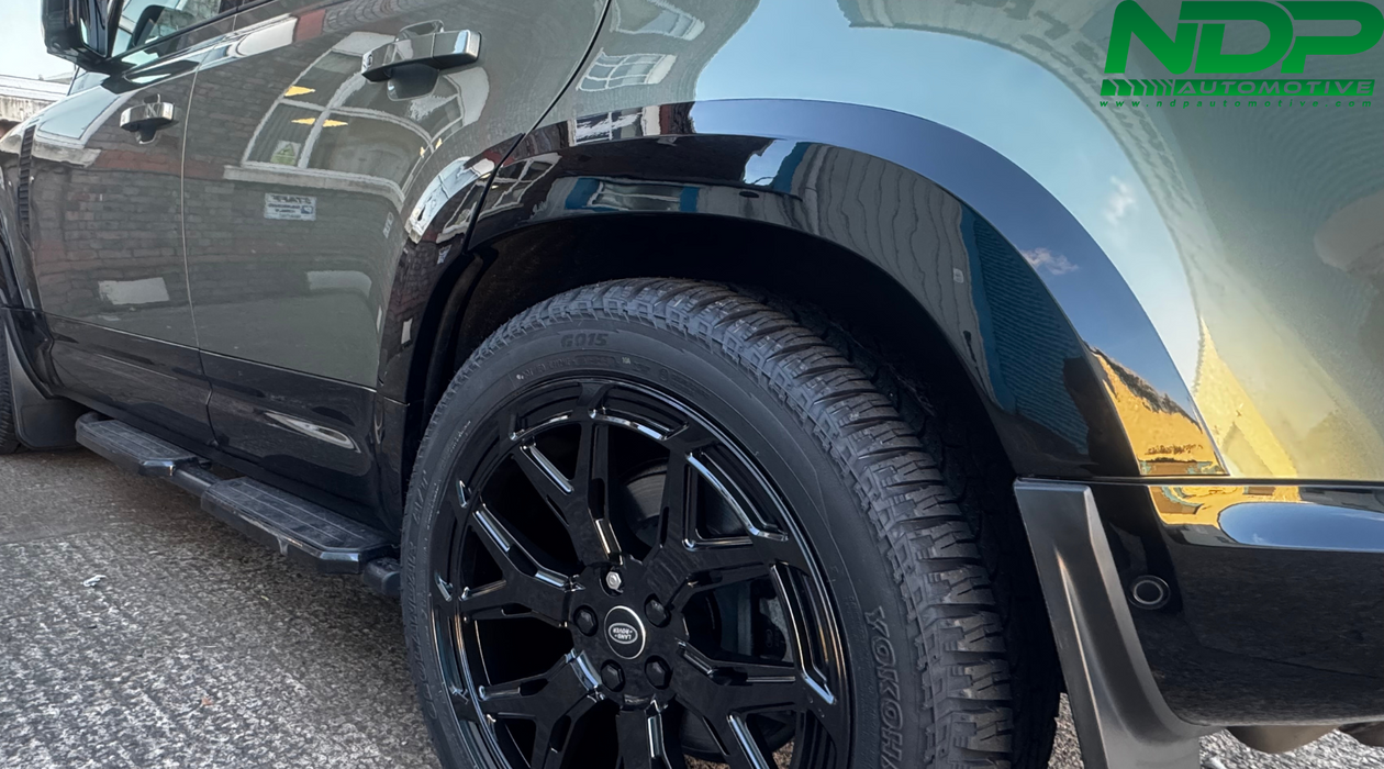 Gloss Black Wide Arch Kit - Fits 2020+ Defender 110