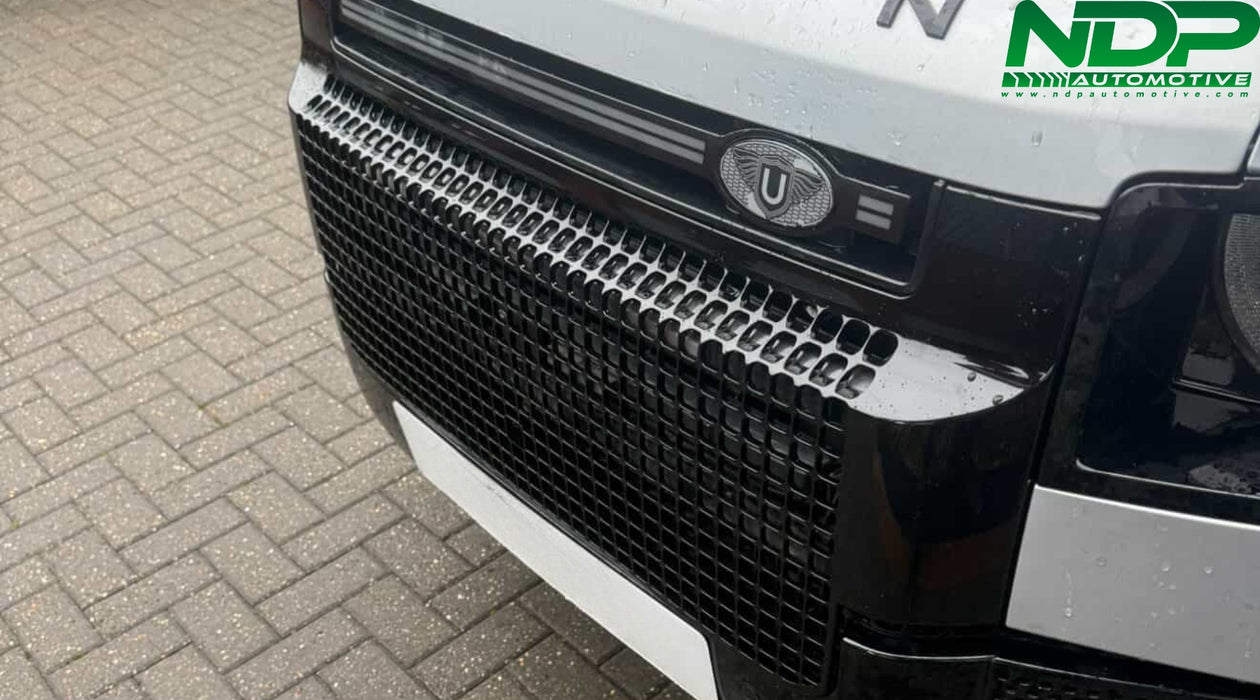 Gloss Black Honeycomb Grille - Fits Defender 2020+