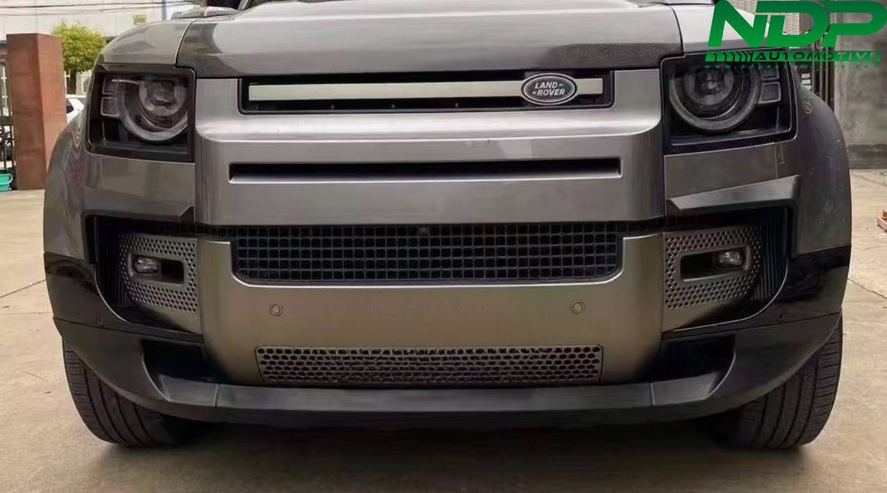 Front Splitter and Canards - Fits 2020+ Defender
