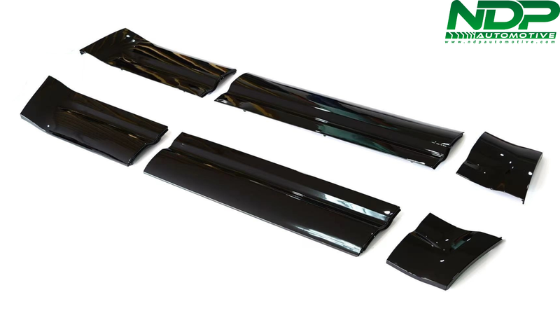 Gloss Black - Defender 110- Side Trim