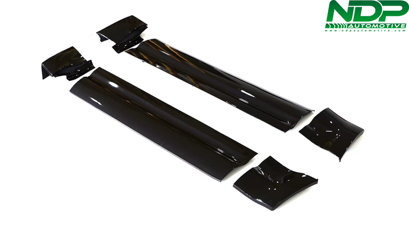 Gloss Black - Defender 90 - Side Trim