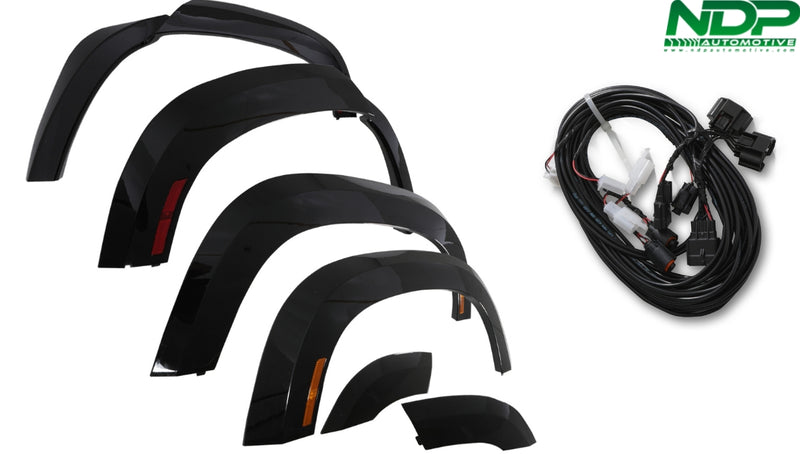 JET BLACK US SPEC WIDE ARCH KIT - FITS 2020+ DEFENDER 110