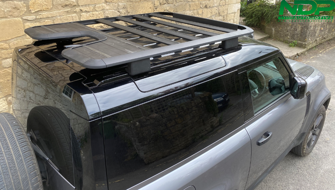 Explorer Roof Rack Black Fits 2020 Defender 90