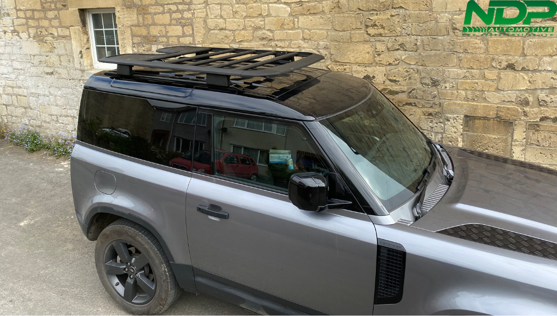 Explorer Roof Rack Black Fits 2020 Defender 90