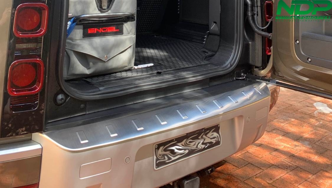 XL Stainless Steel Rear Bumper Protector - Fits 2020+ Defender