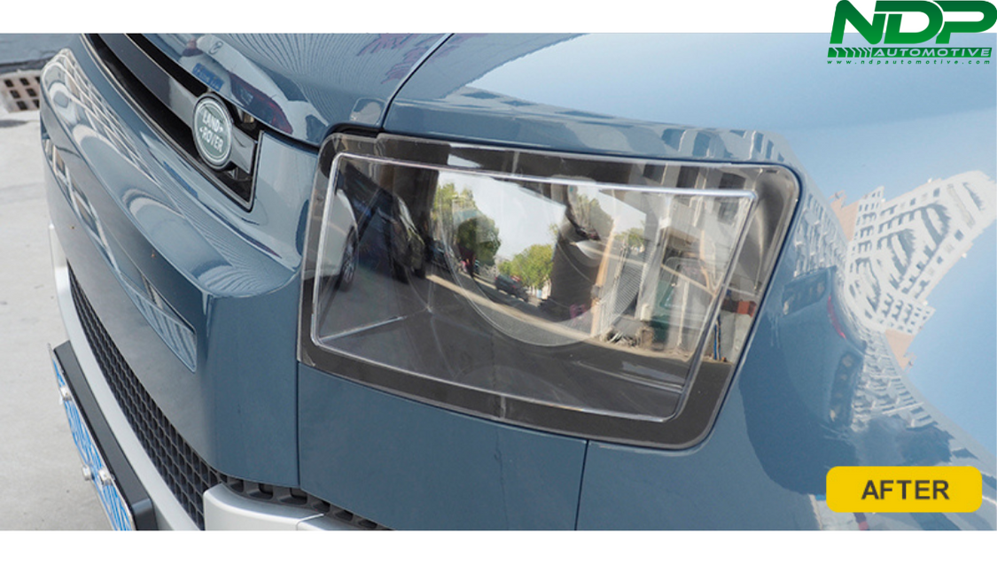 Headlight Protectors (clear) - Fits 2020+ Defender