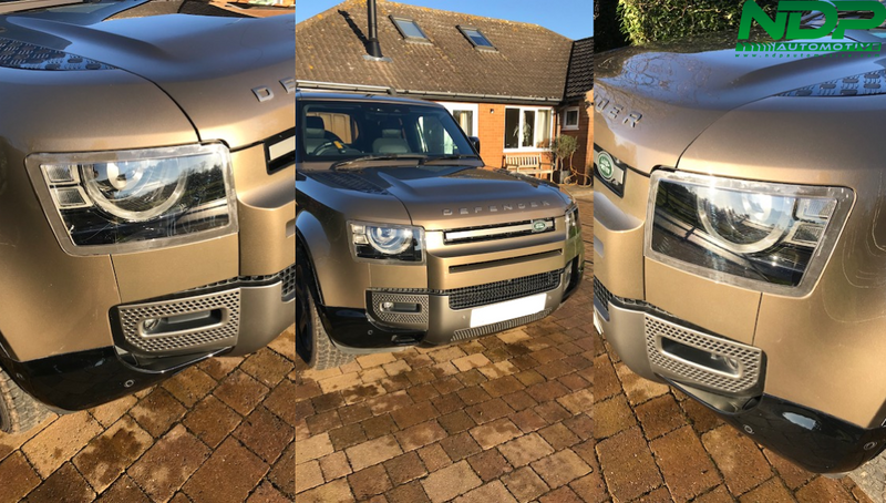 HEADLIGHT PROTECTORS (CLEAR) - FITS 2020+ DEFENDER